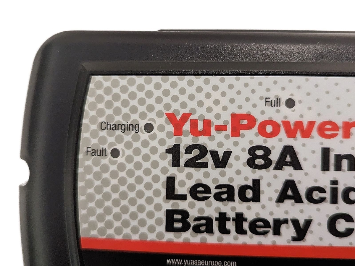 GS Yuasa Yu-Power Ladegerät YPC8A12 12V 8A Farhzeugbatterien KFz Auto Motorrad